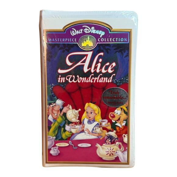 Walt Disney's Alice In Wonderland VHS Tape - New! - Picture 1 of 7